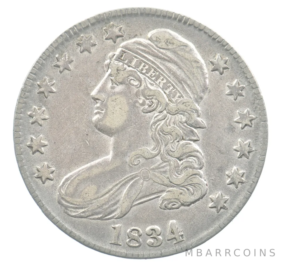 1834 Capped Bust Half Dollar *5653