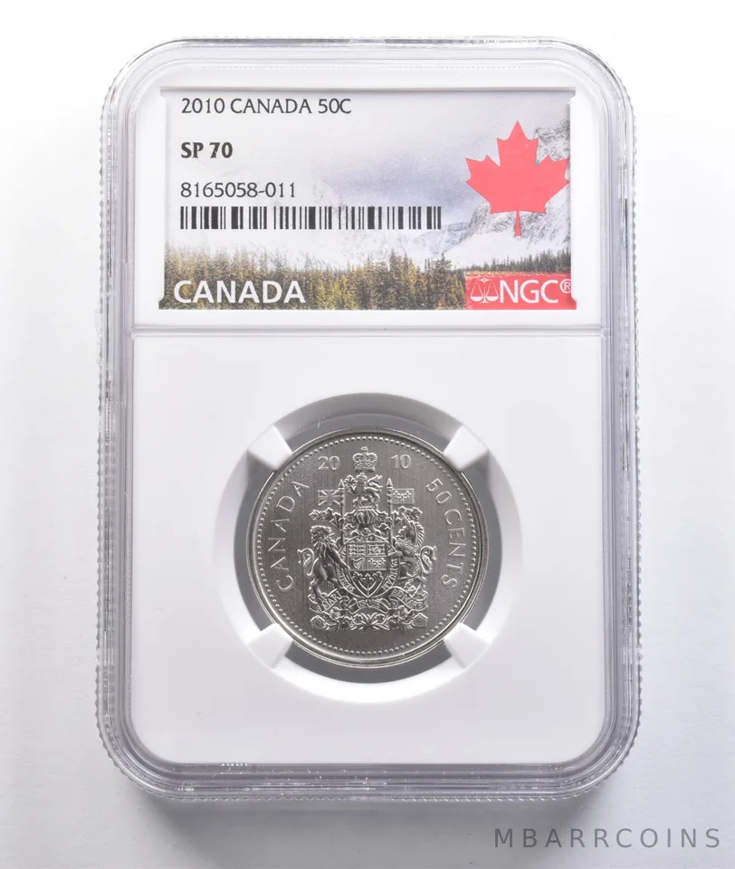 2010 Canada 50 Cents SP70 NGC *6897