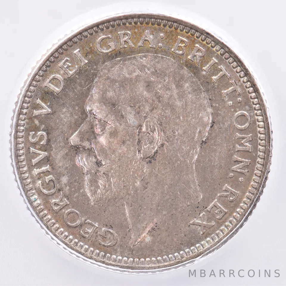 1926 Great Britain 6 Pence MS63 ICG Beautiful Tone *1939