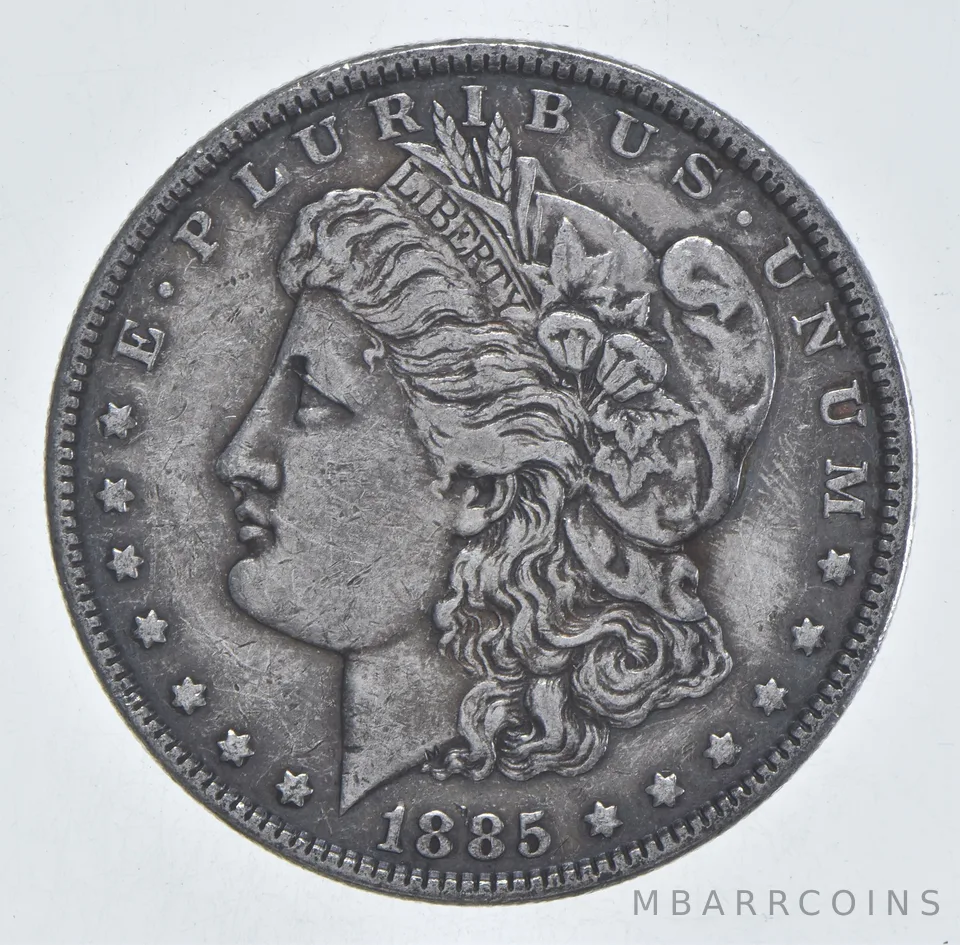 Better 1885 Morgan Silver Dollar - 90% US Coin - Nice Coin *396