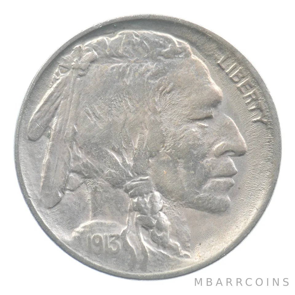 1913 Indian Head Buffalo Nickel Type 2 *9213