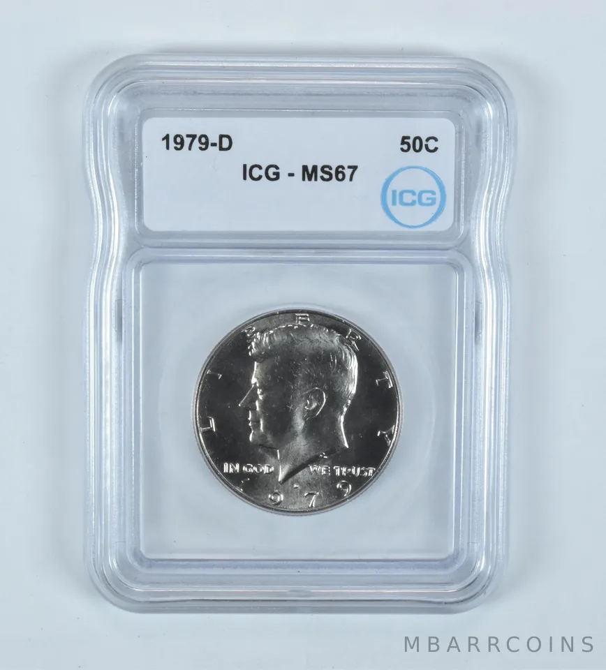 1979-D Kennedy Half Dollar MS67 ICG