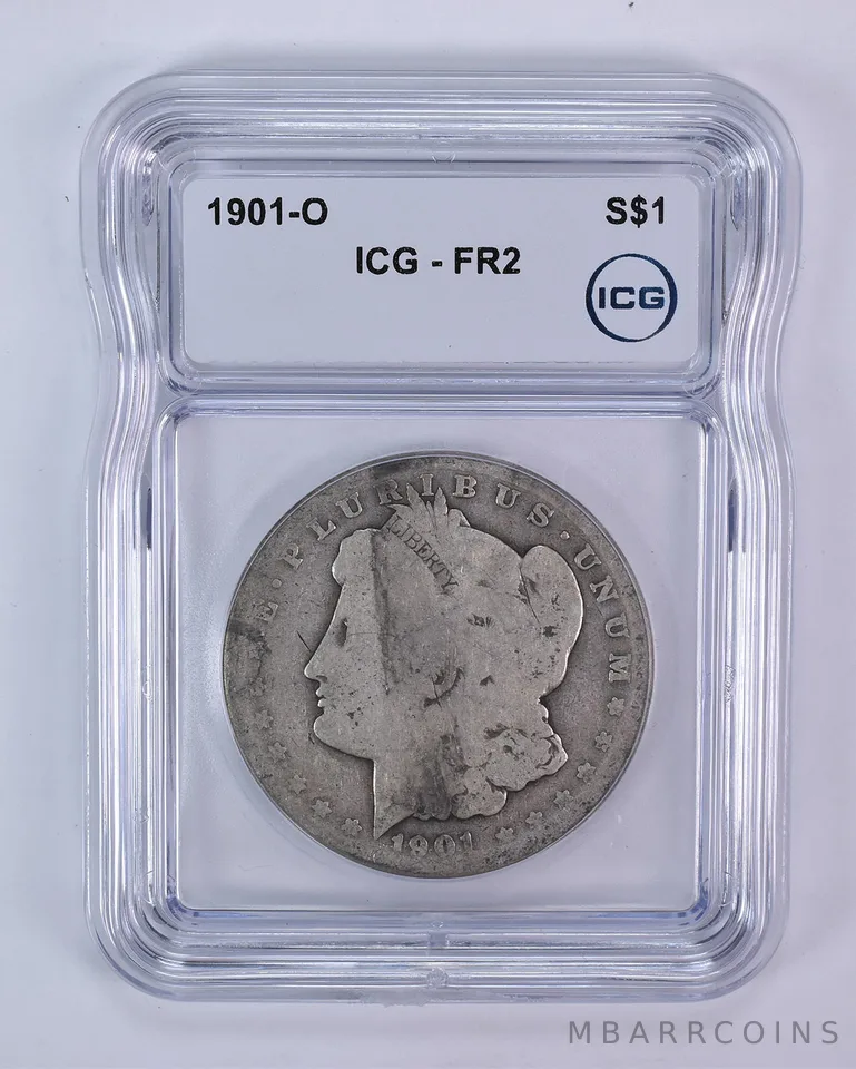 1901-O Morgan Silver Dollar FR2 ICG Lowball