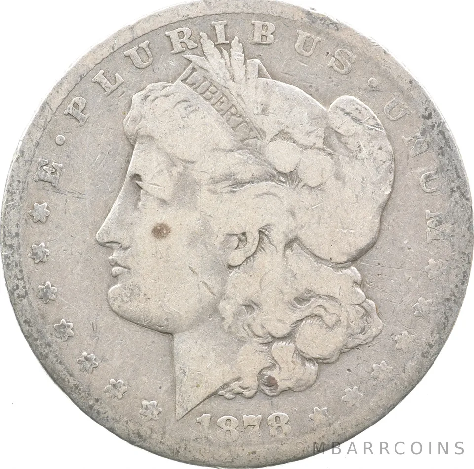 1878-CC Morgan Silver Dollar *8086