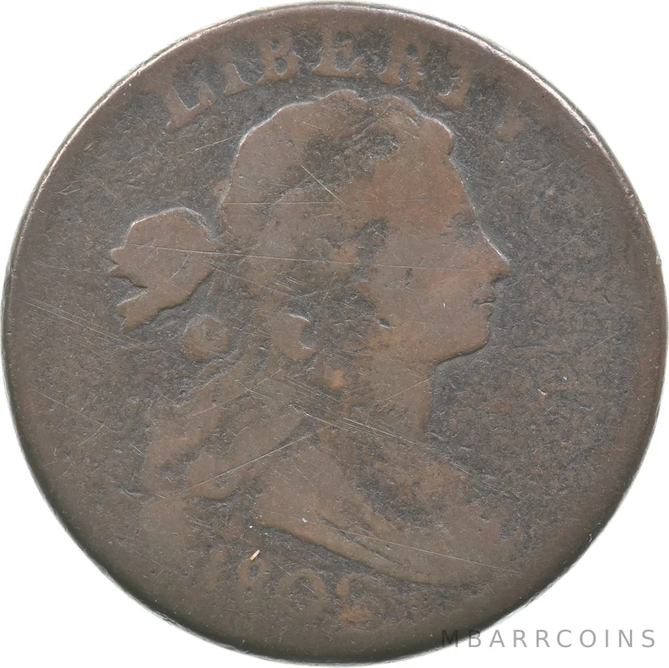 1802 Draped Bust Large Cent *4689
