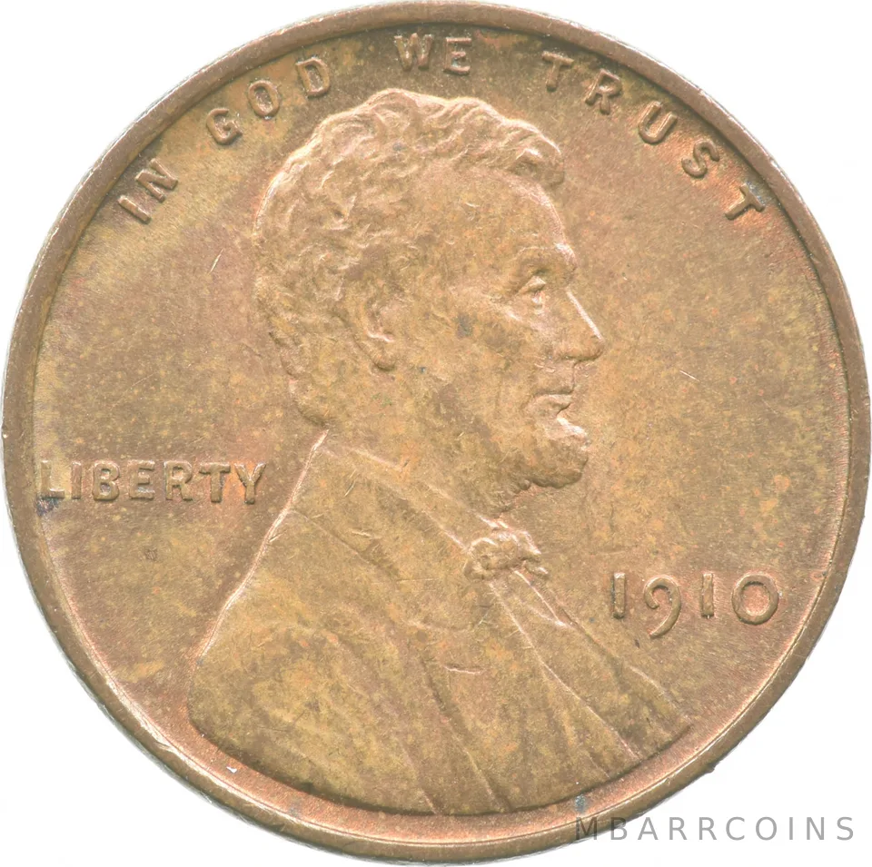 1910 Lincoln Wheat Cent a8991