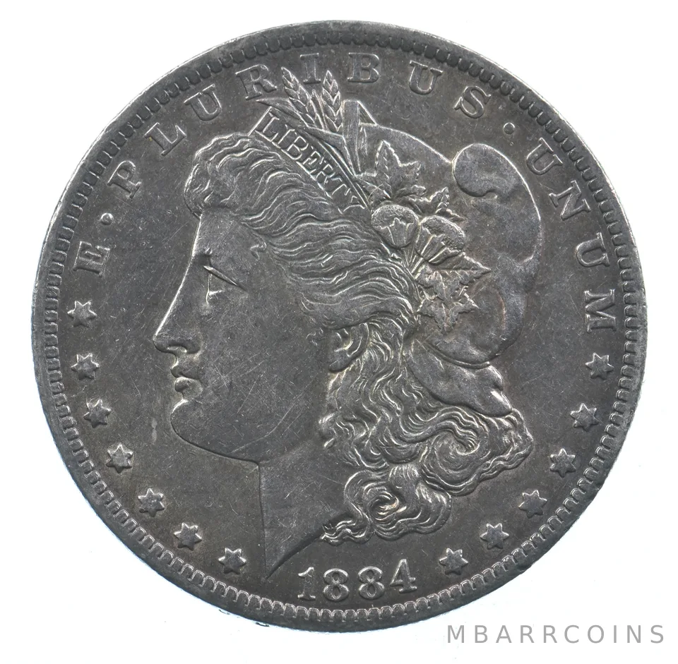 Early - 1884-O Morgan Silver Dollar - 90% US Coin *904