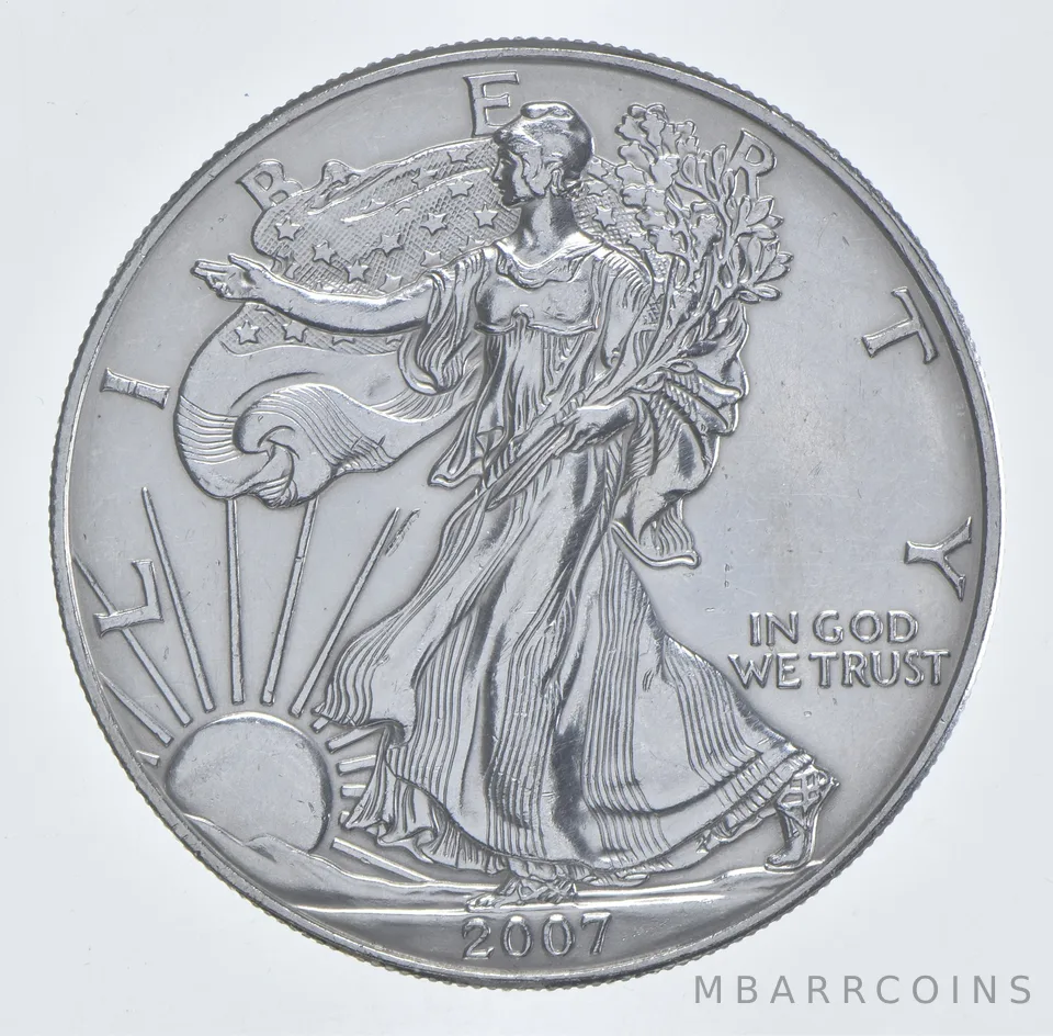 Better Date 2007 American Silver Eagle 1 Troy Oz .999 Fine Silver *404