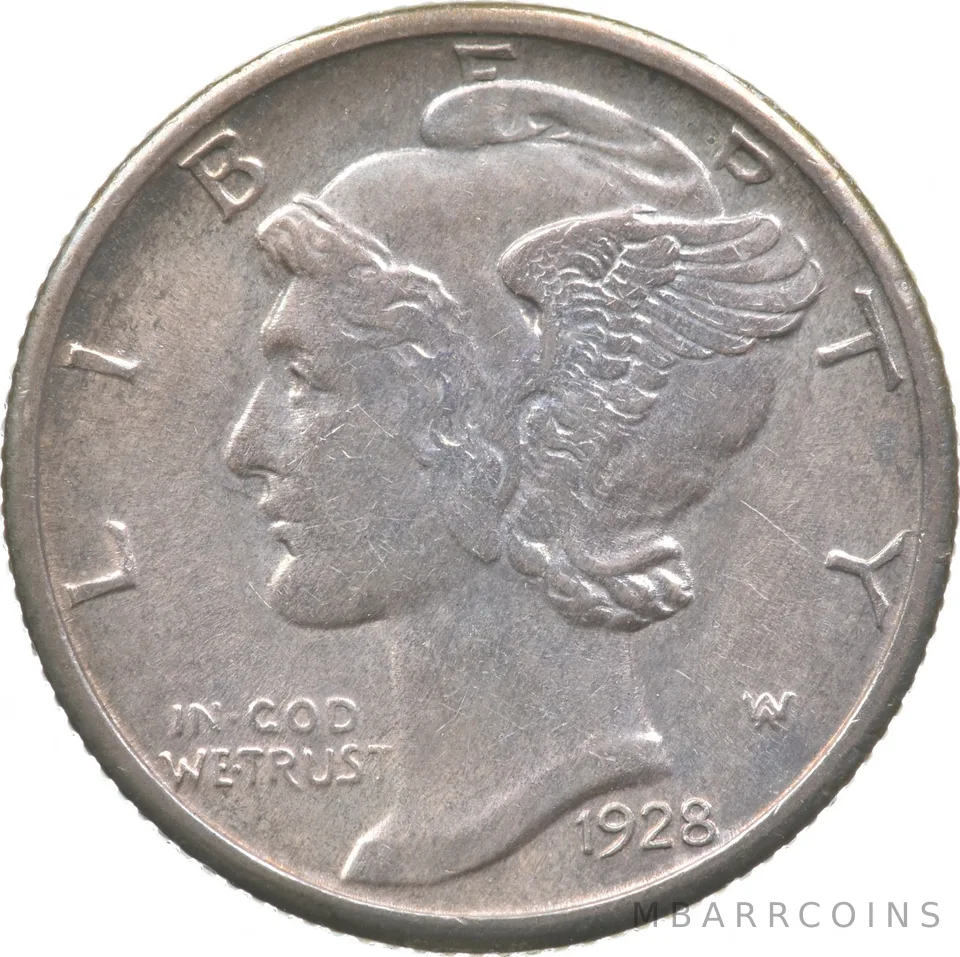 1928-S Mercury Dime *4335