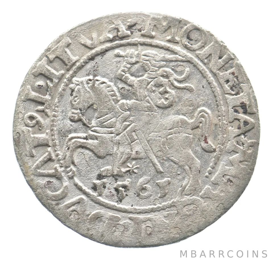 1561 Lithuania Half Groschen *6453