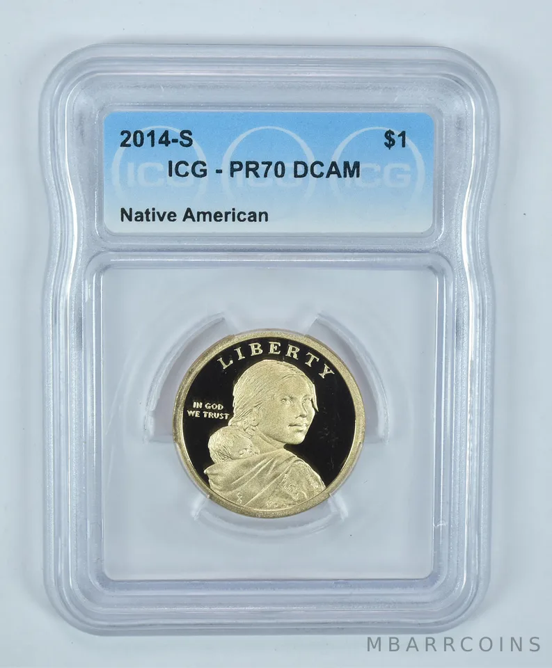 2014-S Sacagawea $1 Native Hospitality PR70 DCAM ICG