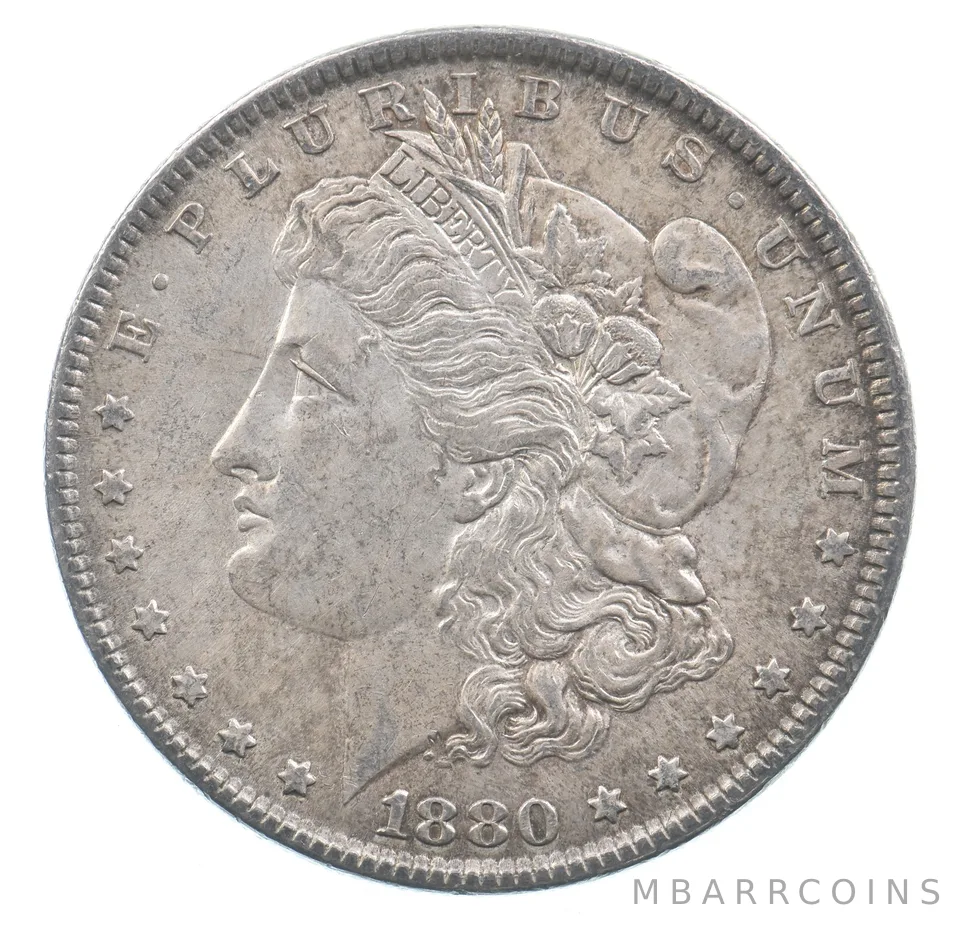 Better 1880 Morgan Silver Dollar - 90% US Coin - Nice Coin *368