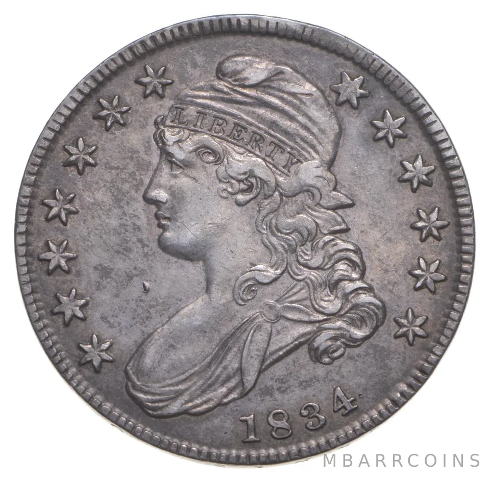 1834 Capped Bust Half Dollar *3812