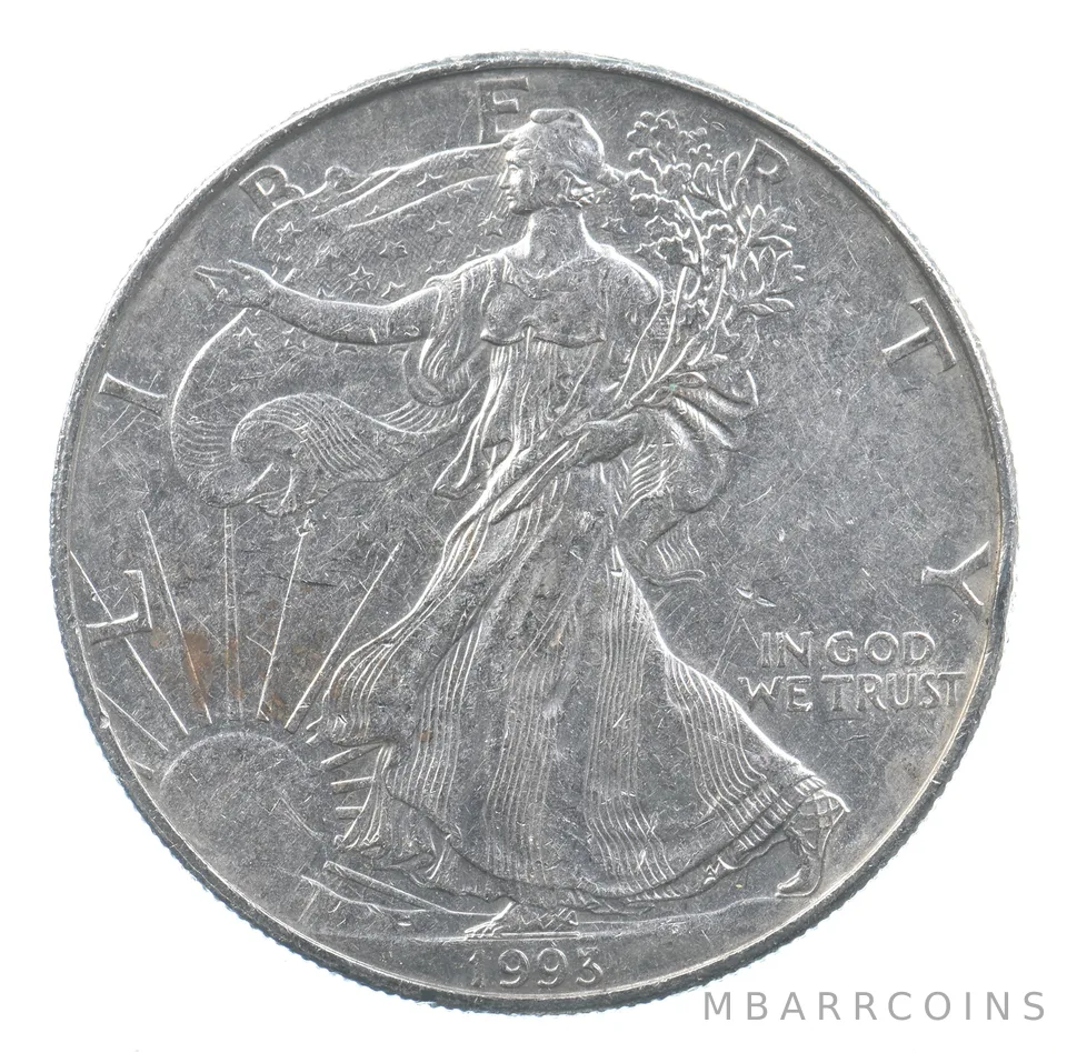 Better Date 1993 American Silver Eagle 1 Troy Oz .999 Fine Silver *746
