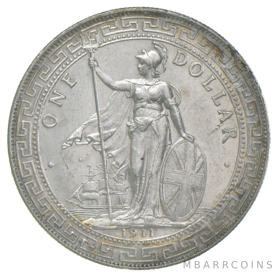 1911 United Kingdom British Trade Dollar *8994