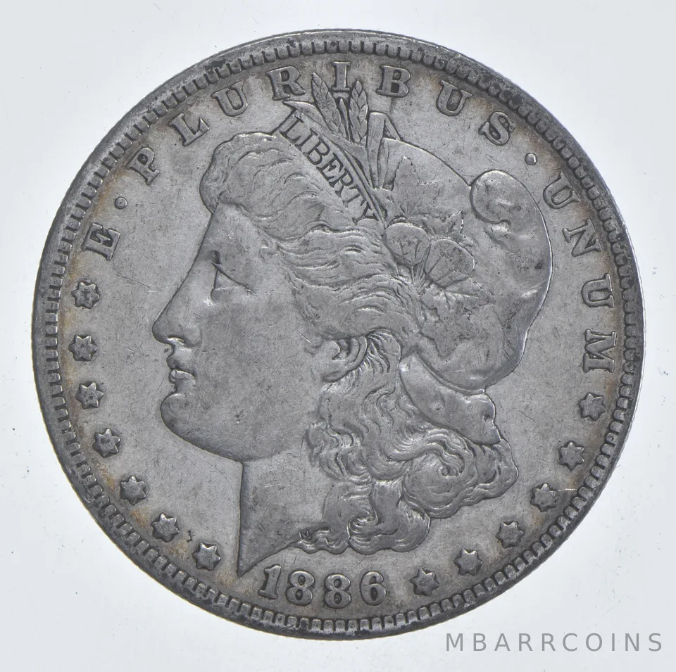 Early - 1886-O Morgan Silver Dollar - 90% US Coin *806