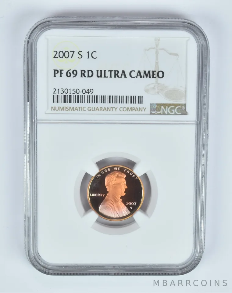 PF69 RD UCAM 2007-S Lincoln Memorial Cent NGC - Beautiful Tone *9898
