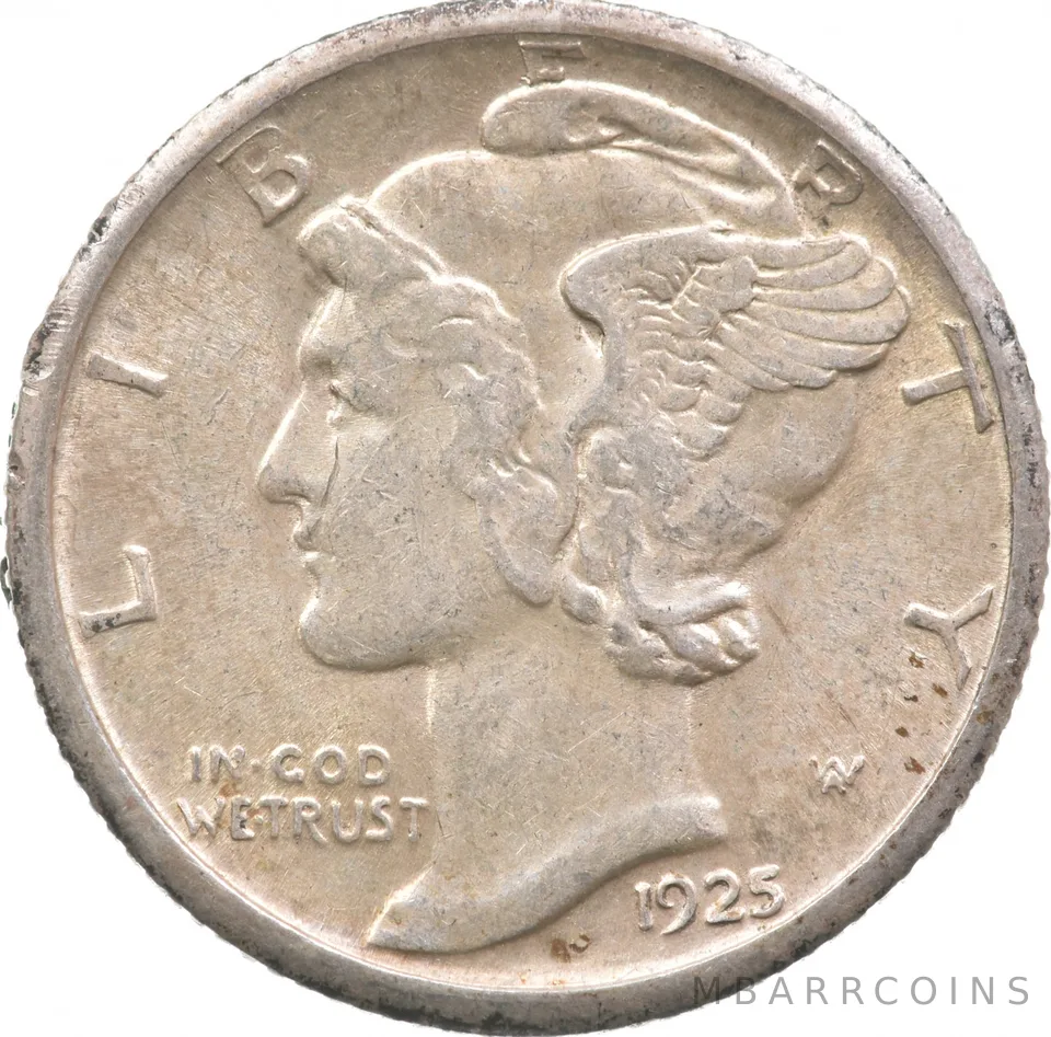 1925-S Mercury Dime *4728