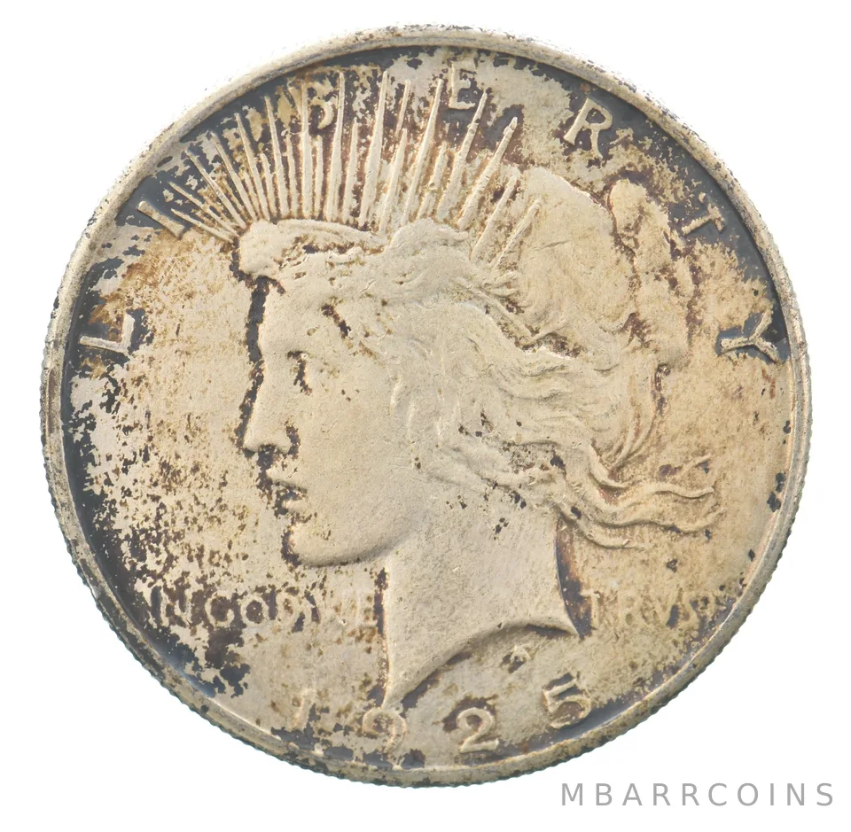 1925 Peace Silver Dollar Beautiful Tone *7603