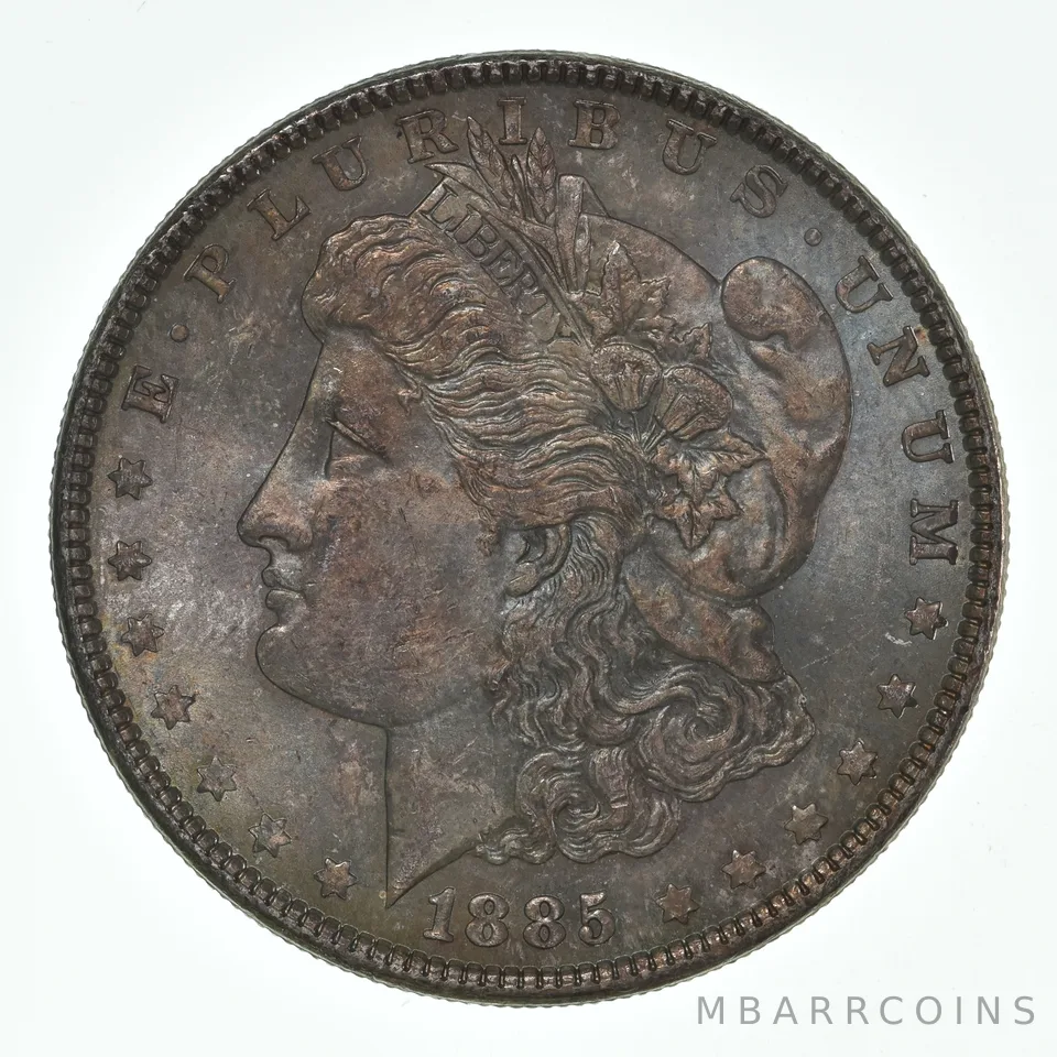 1885 Morgan Silver Dollar Beautiful Tone! *2497
