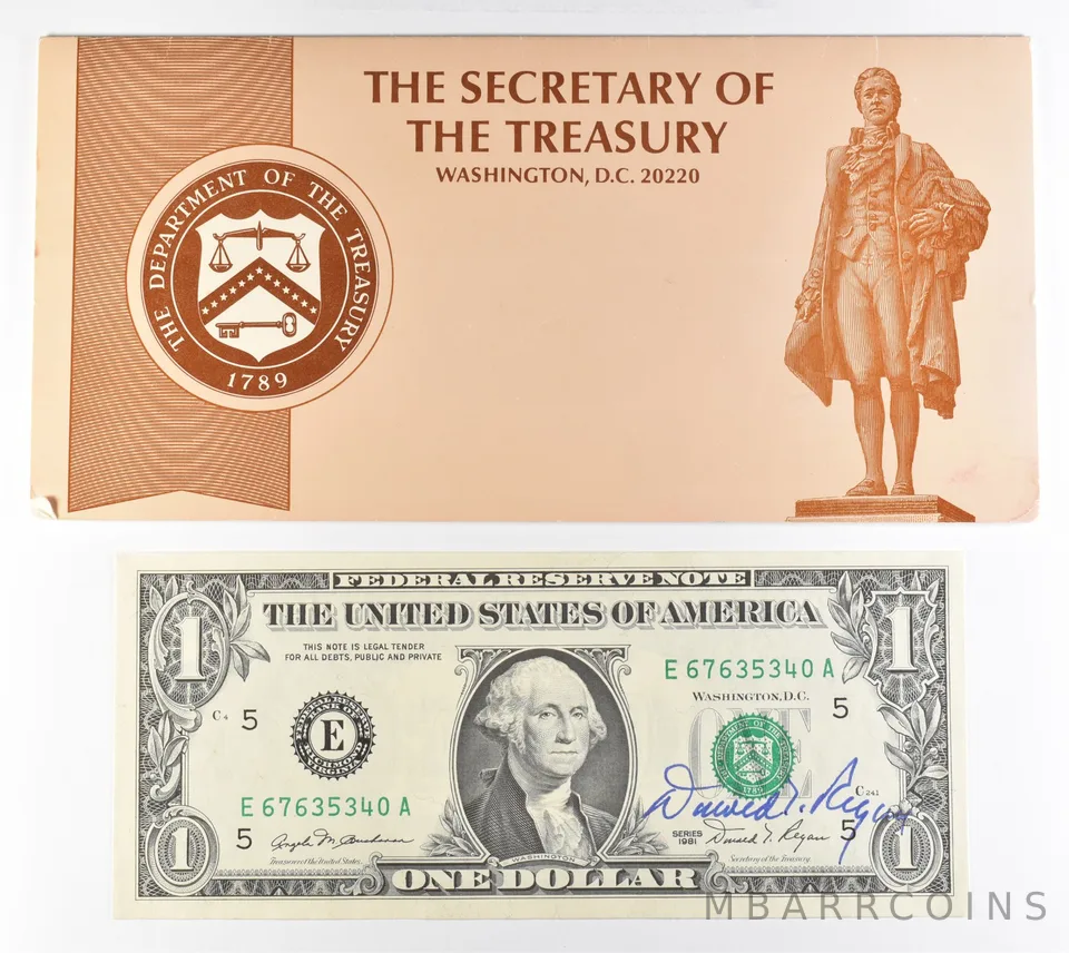 1981 $1 Richmond VA FRN Green Seal Courtesy Signature *0929