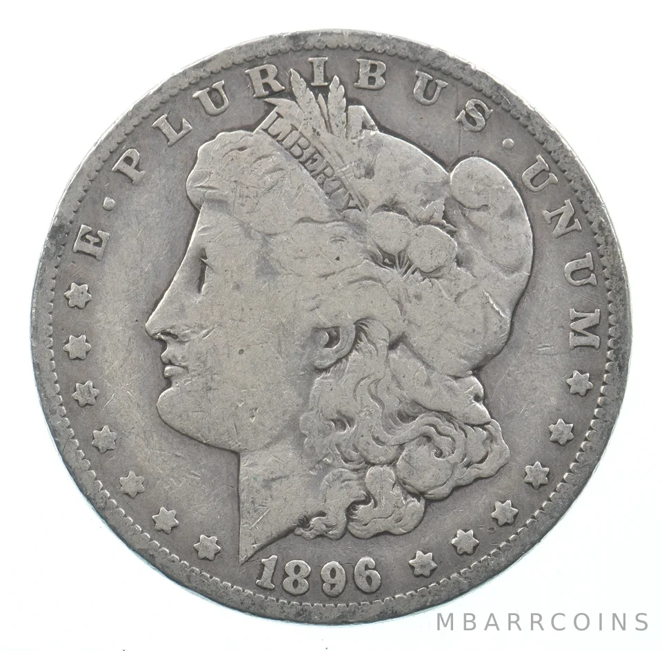 Early - 1896-O Morgan Silver Dollar - 90% US Coin *663