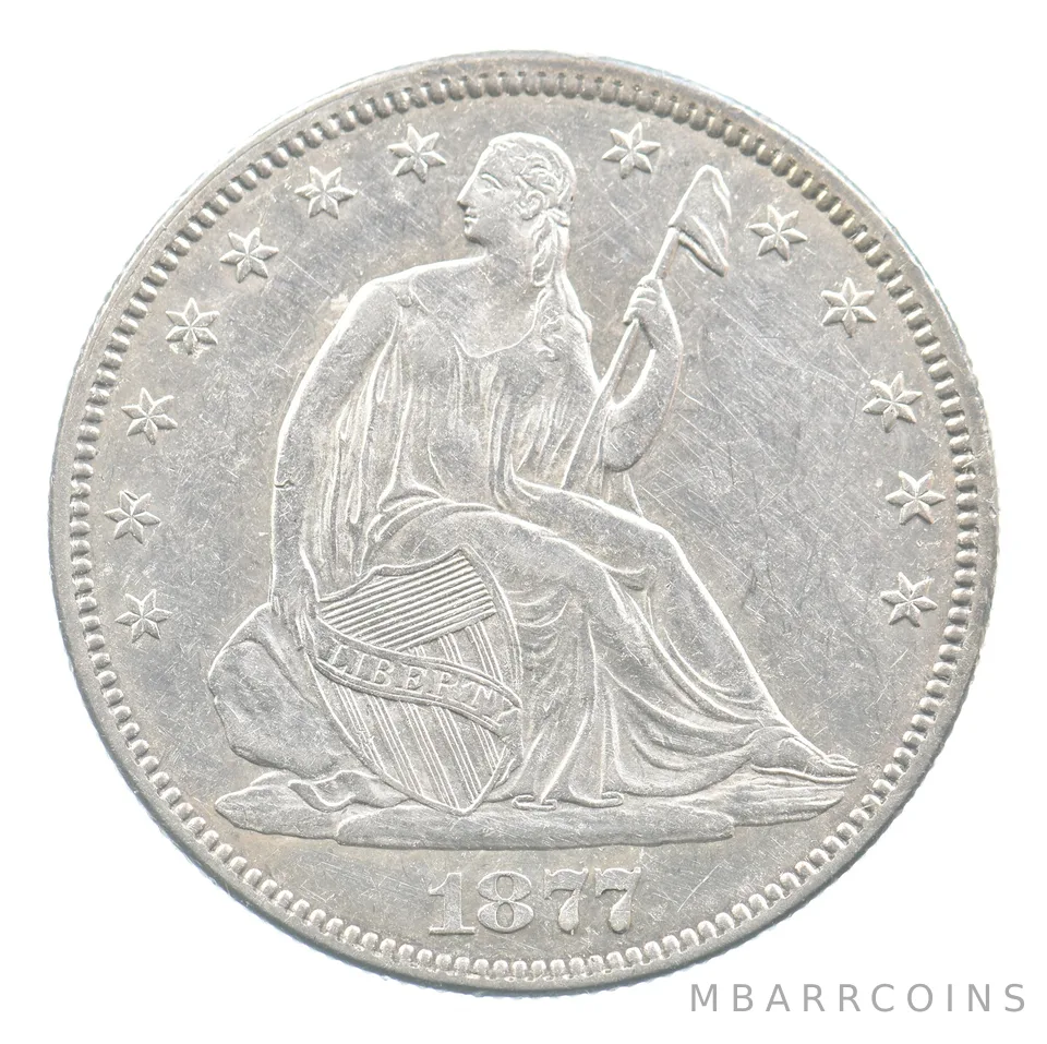 1877 Seated Liberty Half Dollar *3513