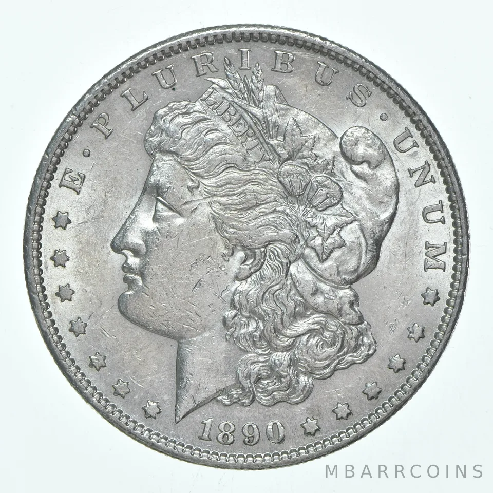 BU/Unc 1890-S Morgan Silver Dollar (1 coin)