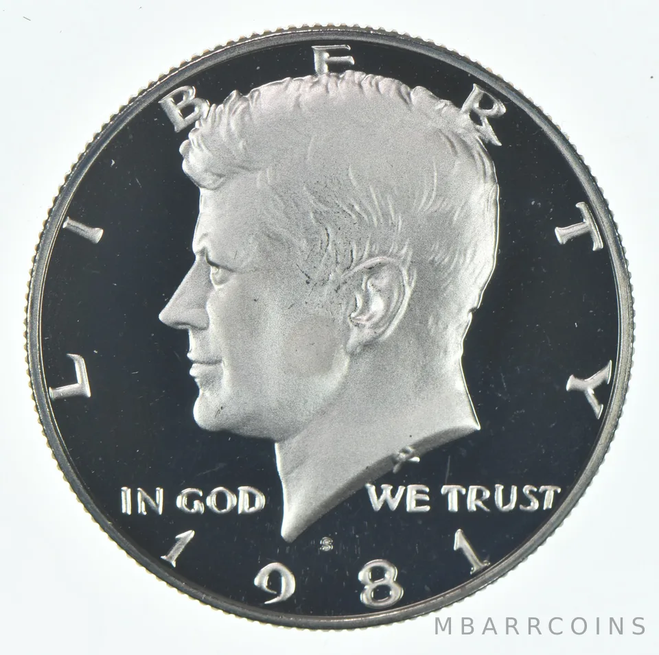 1981-S Kennedy Half Dollar CLAD Proof