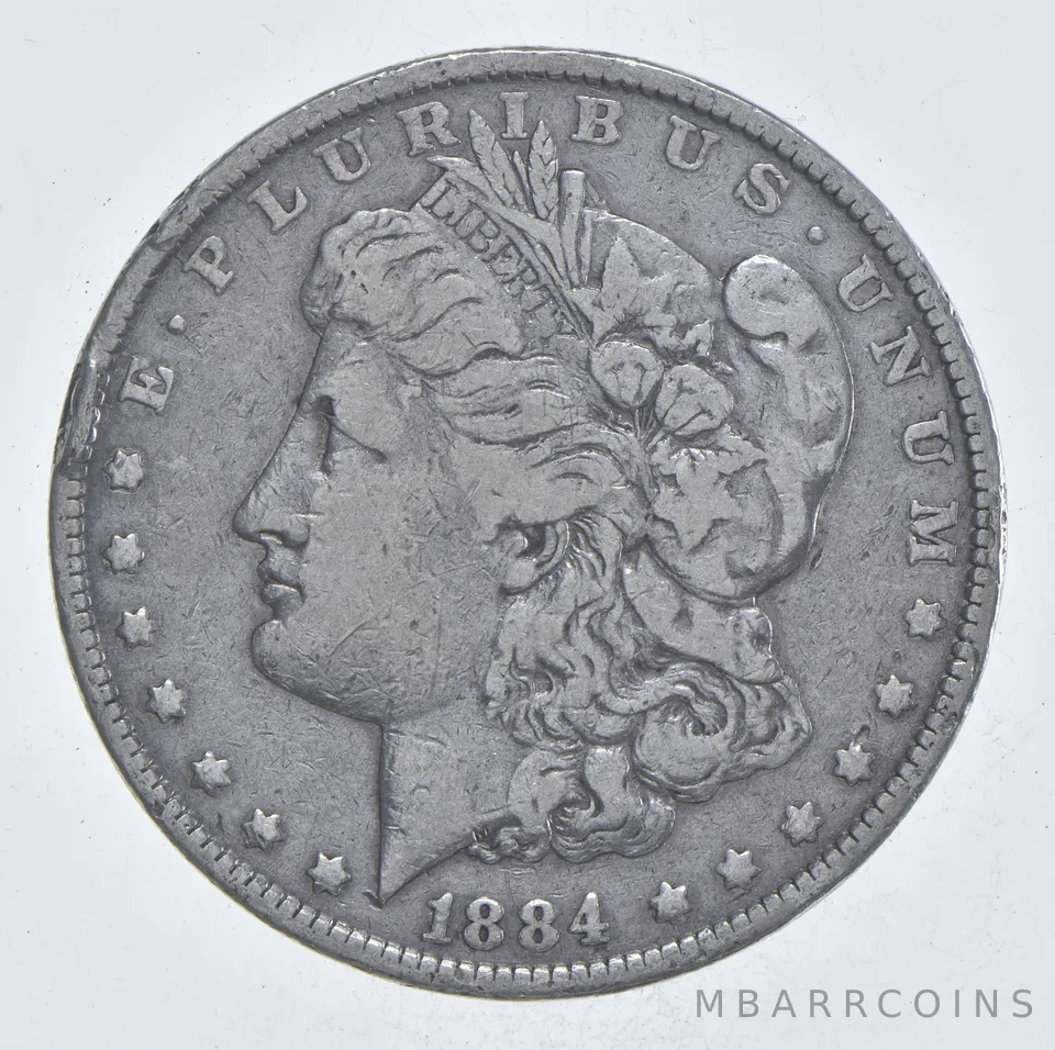 Early - 1884-O Morgan Silver Dollar - 90% US Coin *016