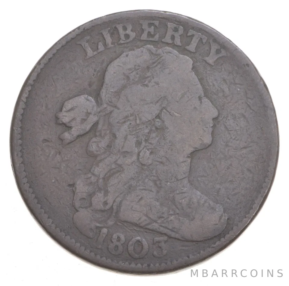 1803 Draped Bust Large Cent - SD/SE *0296