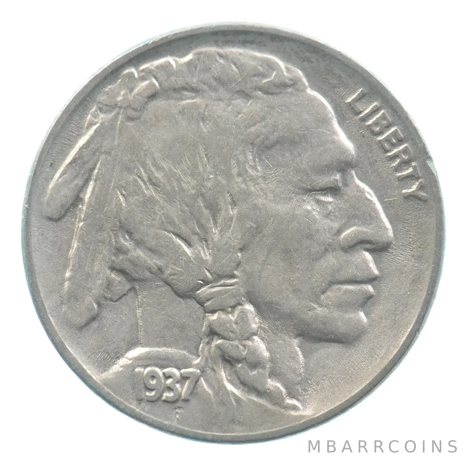 1937 Indian Head Buffalo Nickel *4140