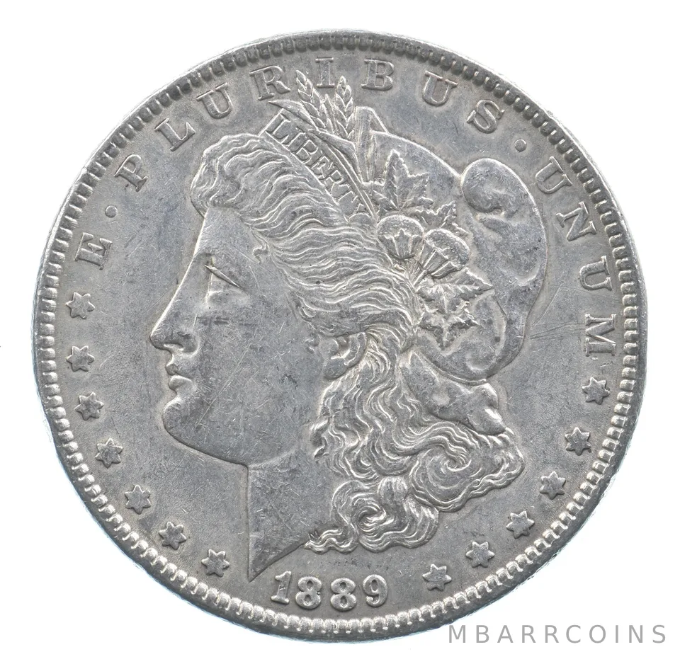 Better 1889 Morgan Silver Dollar - 90% US Coin - Nice Coin *371