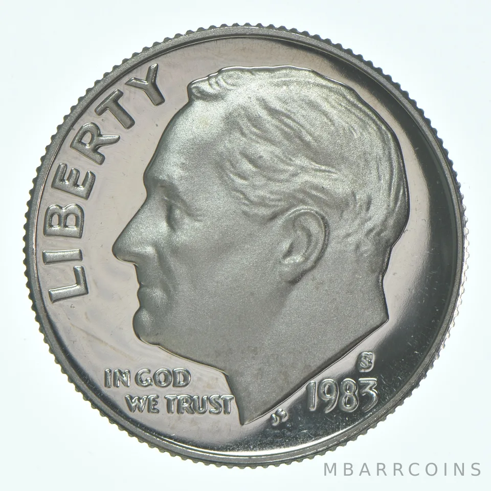 1983-S Roosevelt Dime CLAD Proof