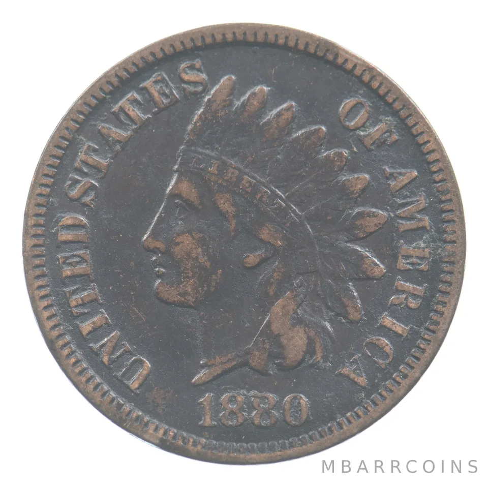 1880 Indian Head Cent *2258