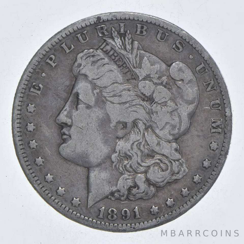 Early - 1891-O Morgan Silver Dollar - 90% US Coin *097