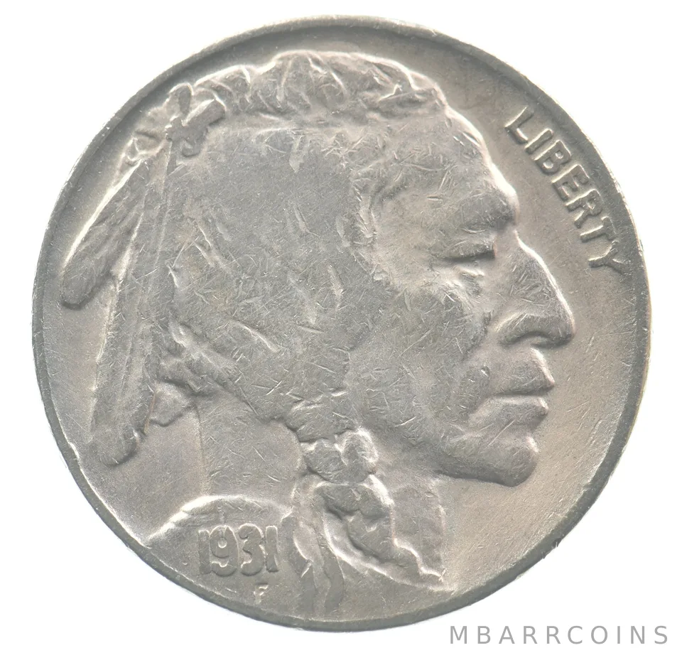 1931-S Indian Head Buffalo Nickel *9382