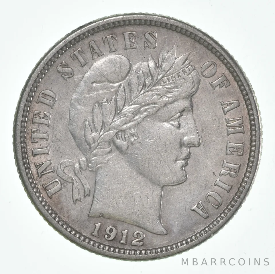1912-D Barber Dime *9183