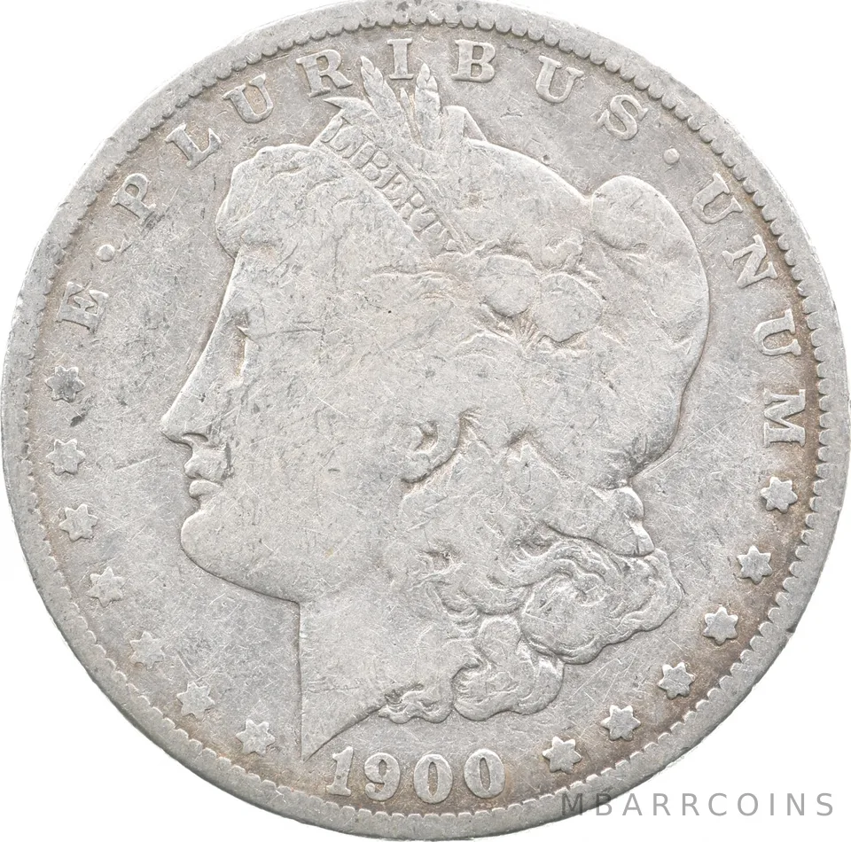 1900-O/CC Morgan Silver Dollar O Over CC *5839