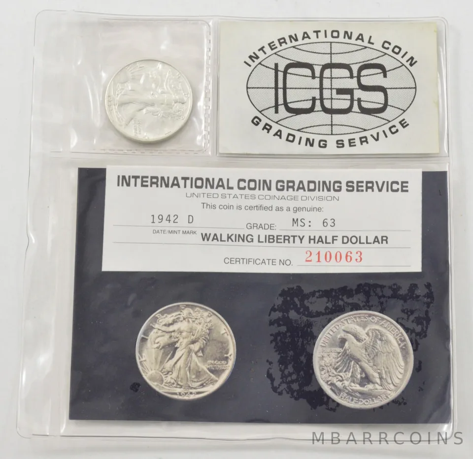 1942-D Walking Liberty Half Dollar *3296