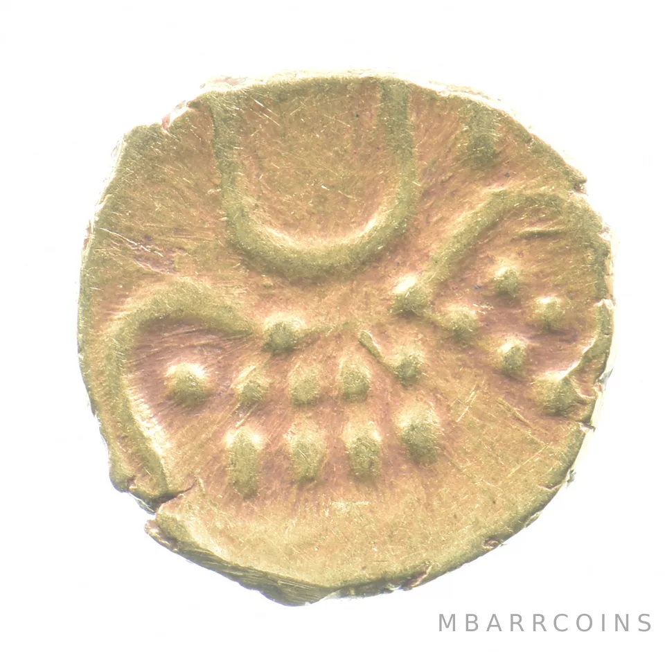 ND India 1 Fanam Gold Travancore *2292