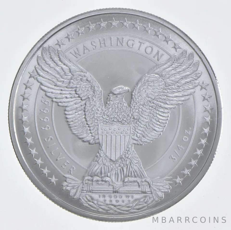 2025 Niue 1 Dollar Silver Washington 3/4 Oz Silver