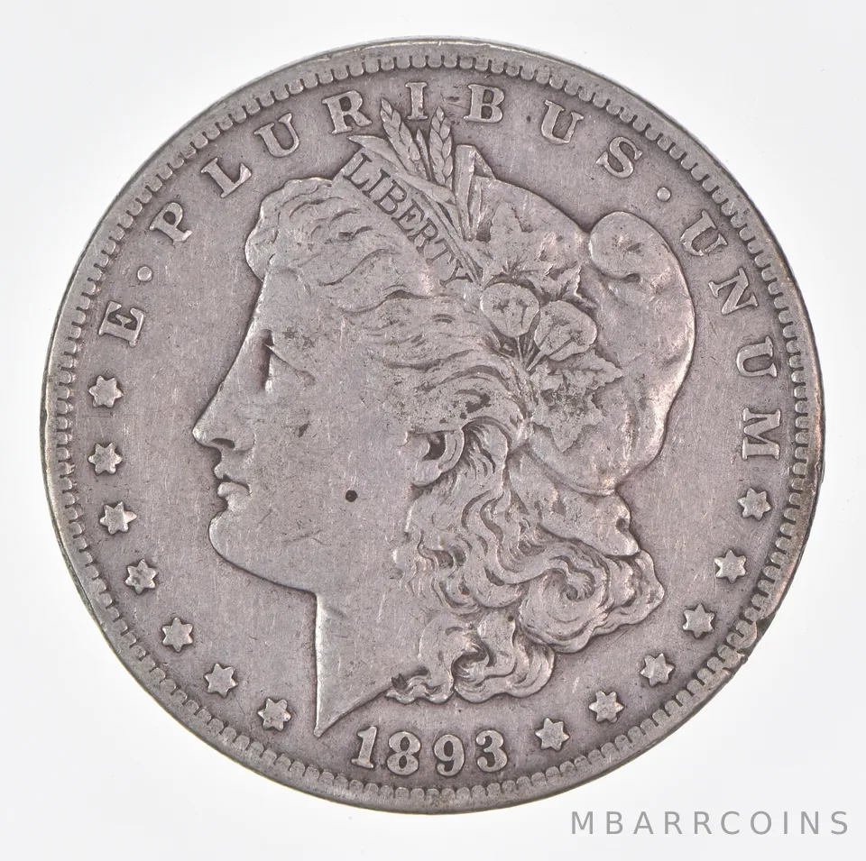 1893-CC Morgan Silver Dollar *1815