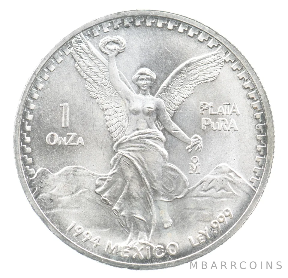 1994 Mo Mexico 1 Onza Silver Libertad *6688