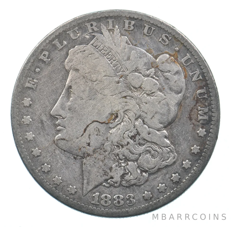Early - 1883-S Morgan Silver Dollar - 90% US Coin *976