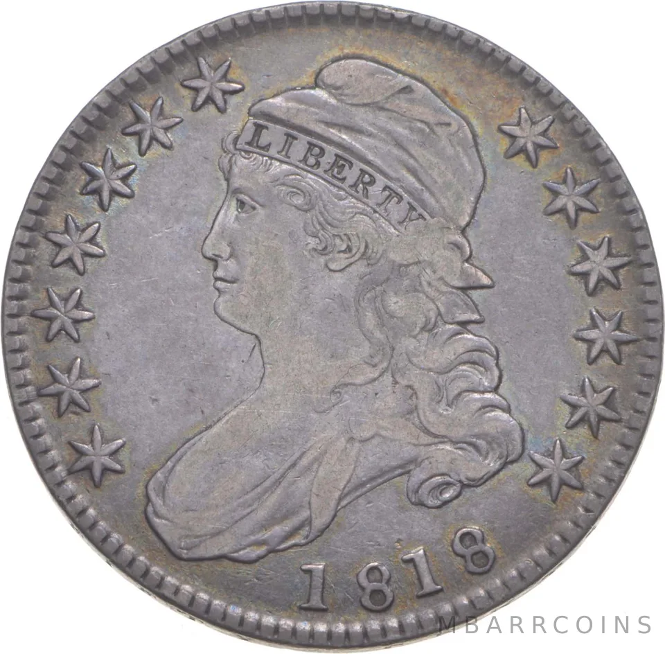 1818 Capped Bust Half Dollar - O-109 a6461