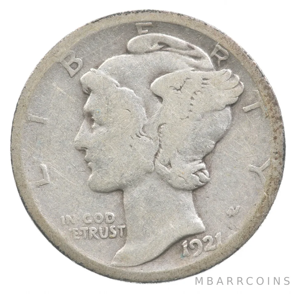 1921-D Mercury Dime *4811