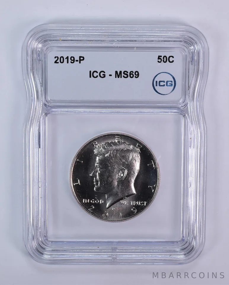 2019-P Kennedy Half Dollar MS69 ICG