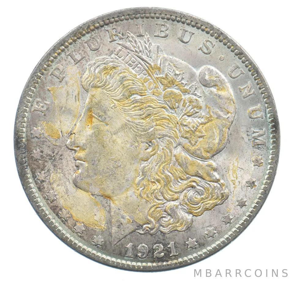 Early - 1921 Morgan Silver Dollar - 90% US Coin *938