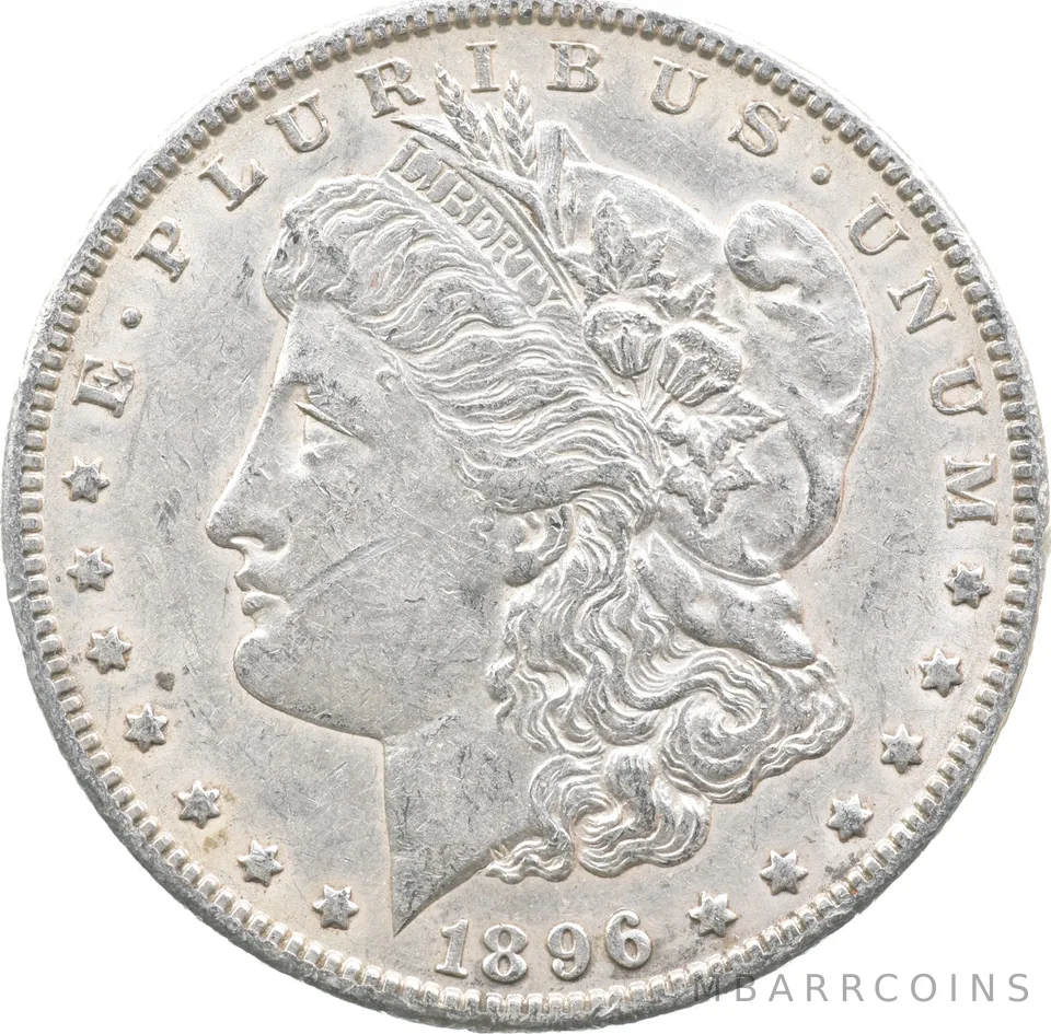 1896-O Morgan Silver Dollar a5142